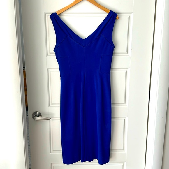 Diane Von Furstenberg cobalt blue dress - Picture 2 of 4